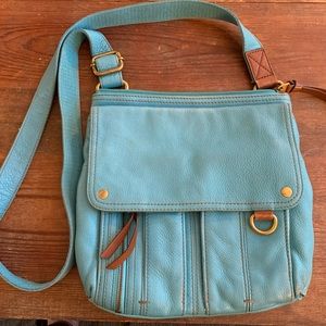 Fossil Morgan Traveler Crossbody Messenger Shoulder Bag